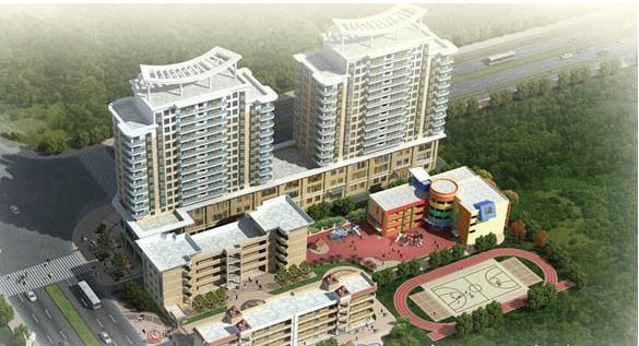 江蘇省泗陽縣金地花園 一控二 11kw變頻恒壓供水設備